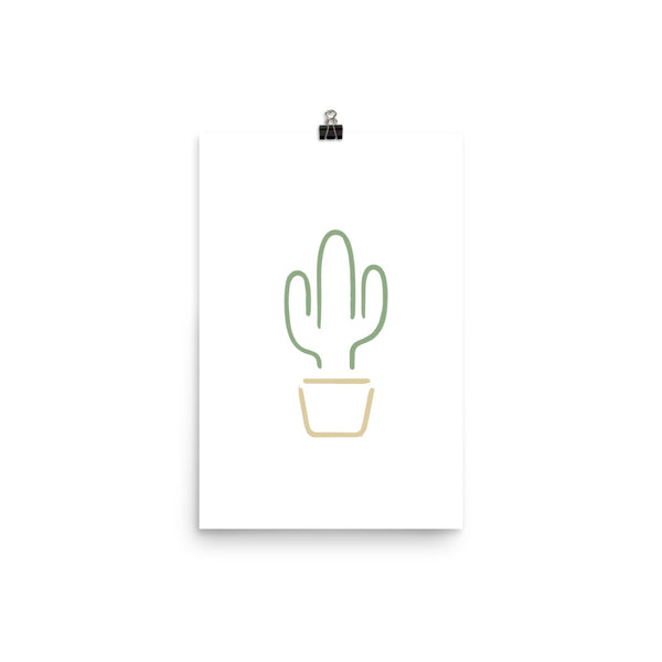 San Pedro Saguaro Cactus Poster