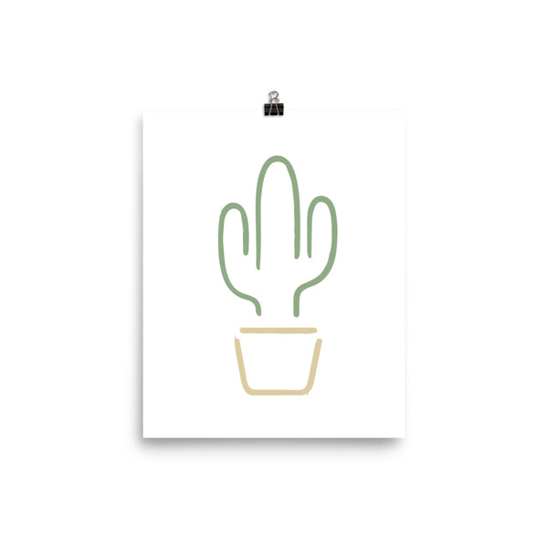 San Pedro Saguaro Cactus Poster