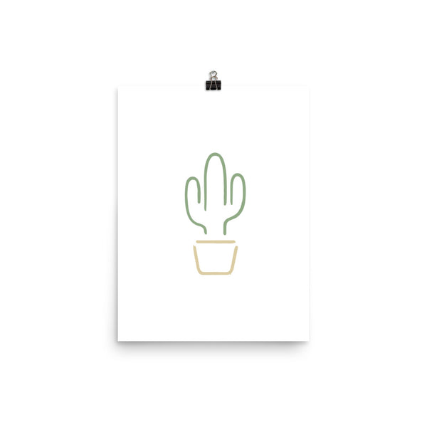 San Pedro Saguaro Cactus Poster