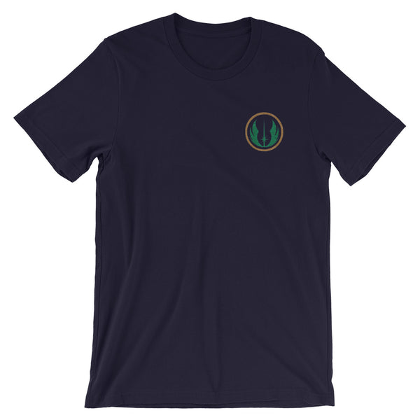 Jedi Order Symbol Premium Embroidered Short-Sleeve Unisex T-Shirt