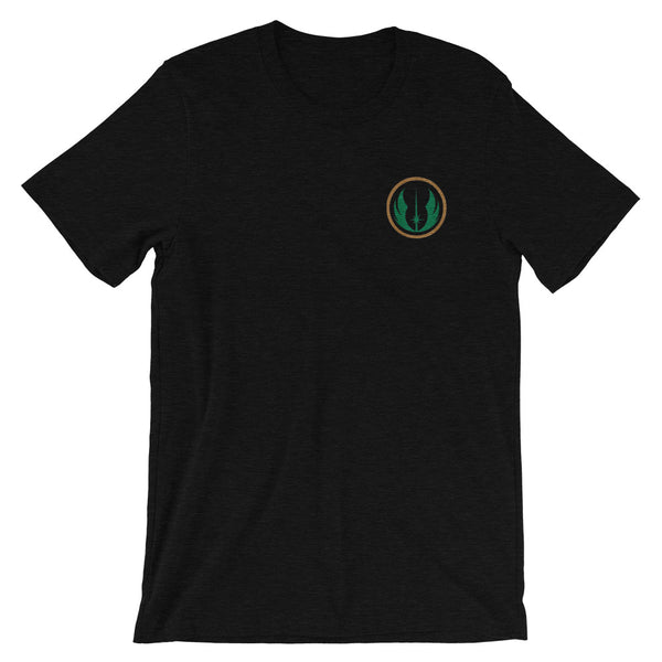 Jedi Order Symbol Premium Embroidered Short-Sleeve Unisex T-Shirt